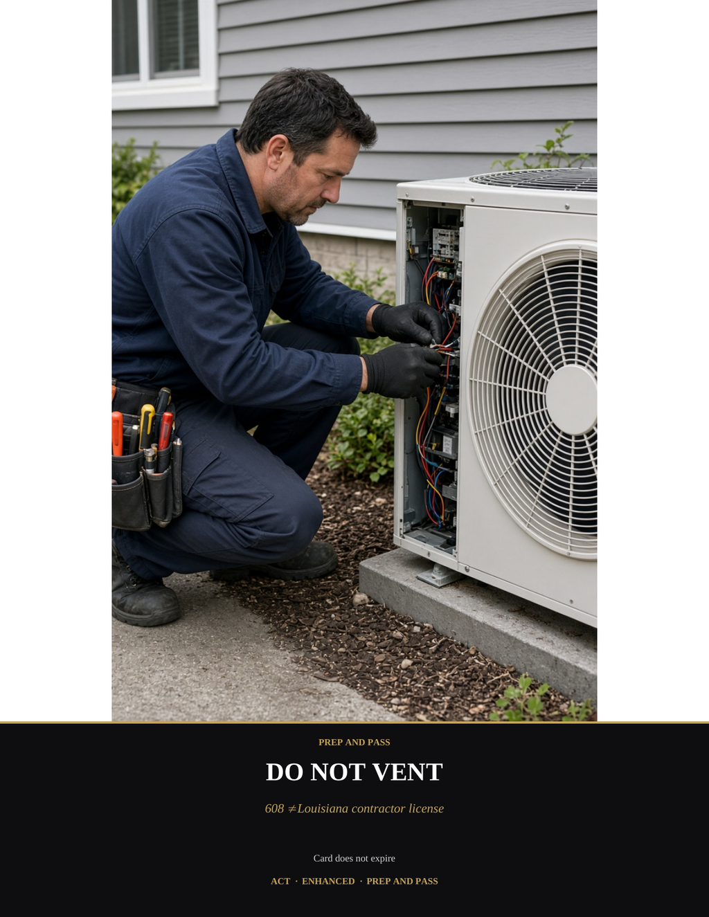 EPA 608 HVAC Study Guide | Section 608 Certification Test Prep PDF, Universal Type I II III Review | Instant Download