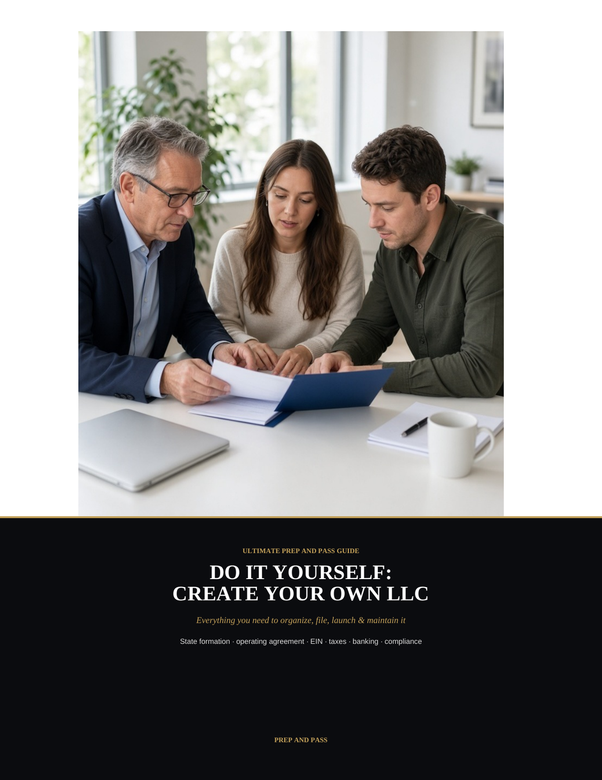 Start Your Own LLC Study Guide | DIY LLC Formation PDF, How to Form an LLC, Small Business Startup | Instant Download