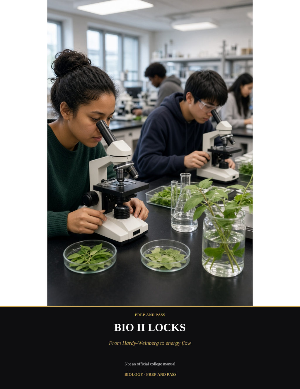 College Biology 2 Study Guide | Bio II Exam Review PDF, Evolution Ecology Plants Animals Practice | Instant Download
