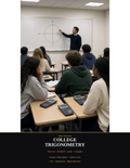 College Trigonometry Study Guide | Trig Test Prep PDF, Identities Triangles Polar Vectors Practice Questions | Instant Download