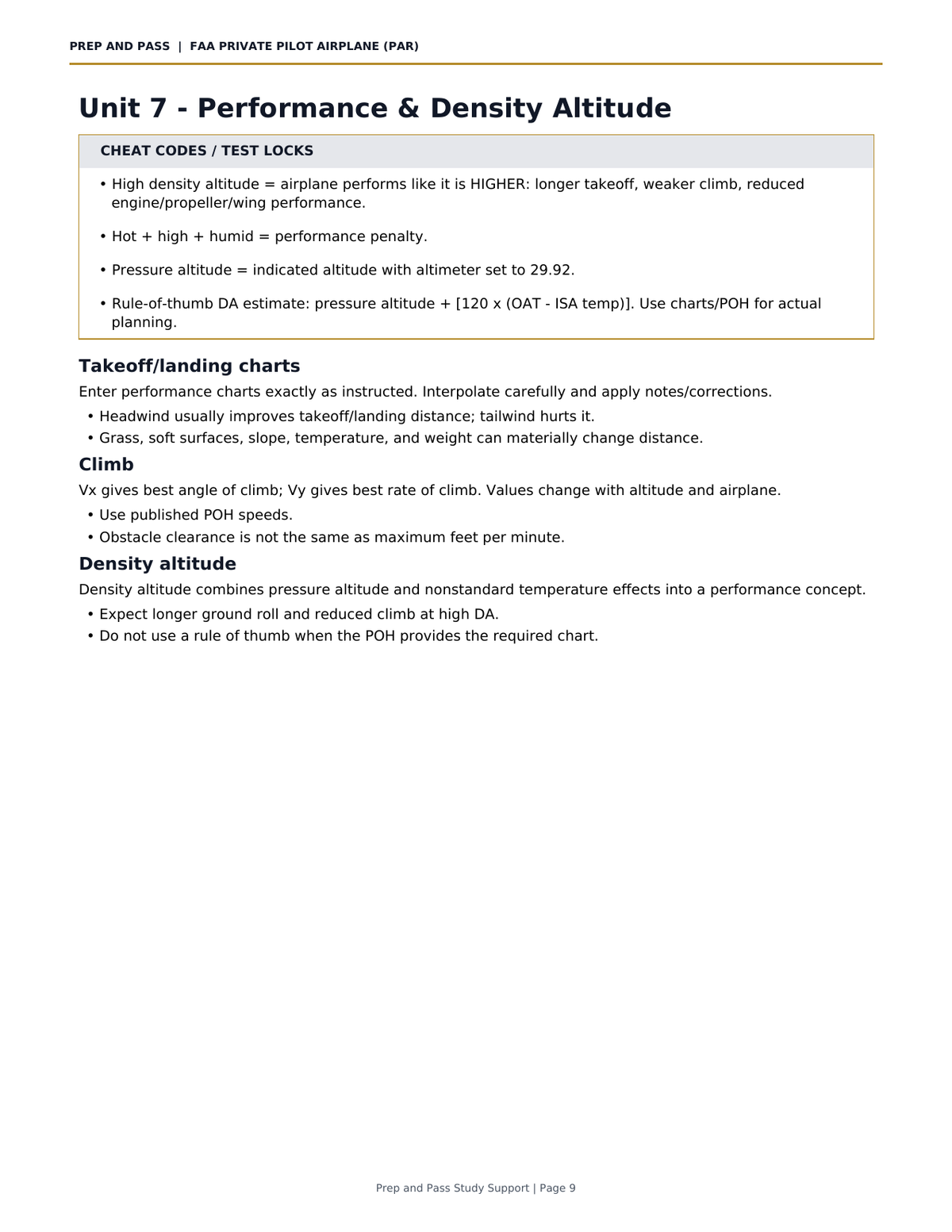 FAA Private Pilot Exam Study Guide | PAR Airplane Test Prep PDF, Regulations Weather Navigation | Instant Download