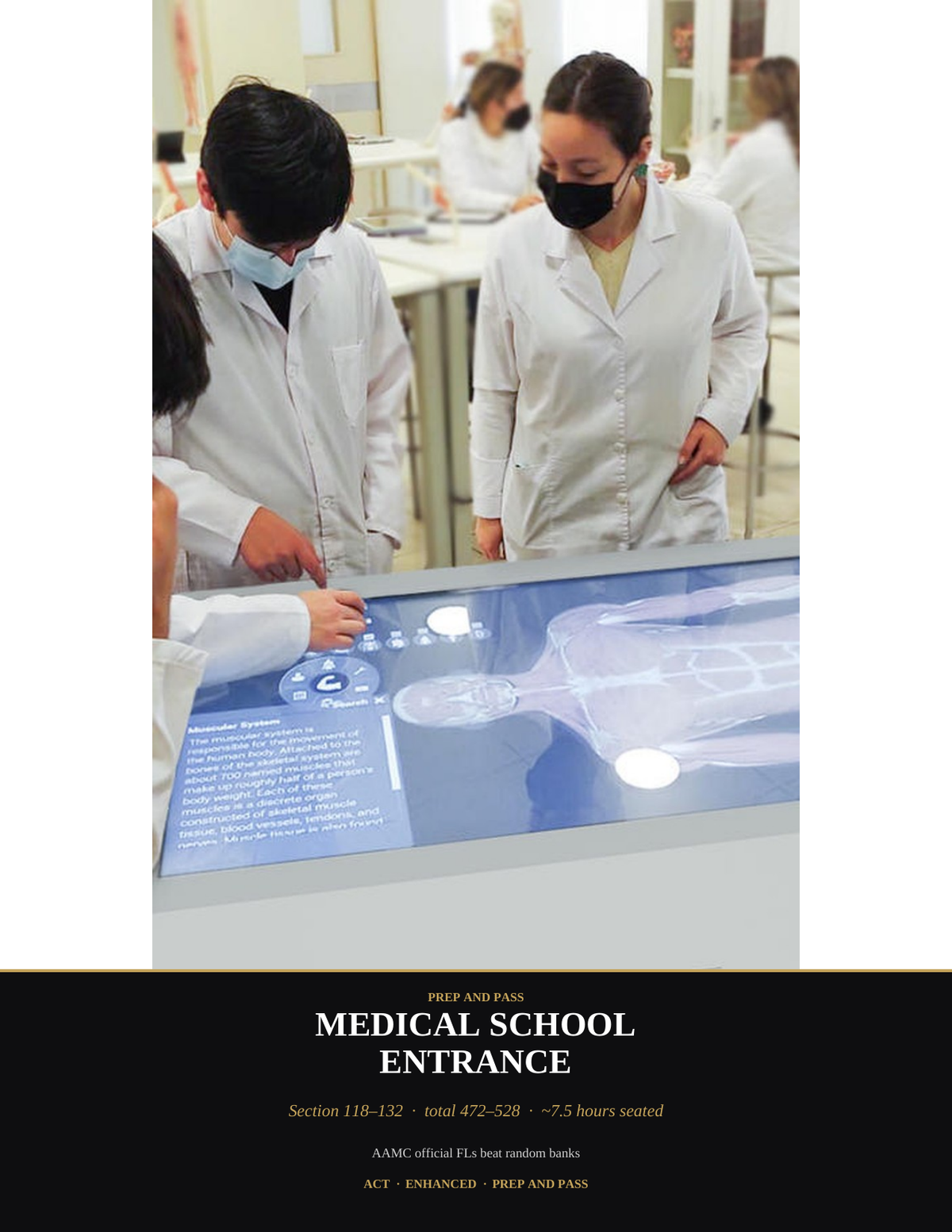 MCAT Study Guide | Medical College Admission Test Prep PDF, Chem Phys CARS Bio Psych Review, Practice Questions | Instant Download