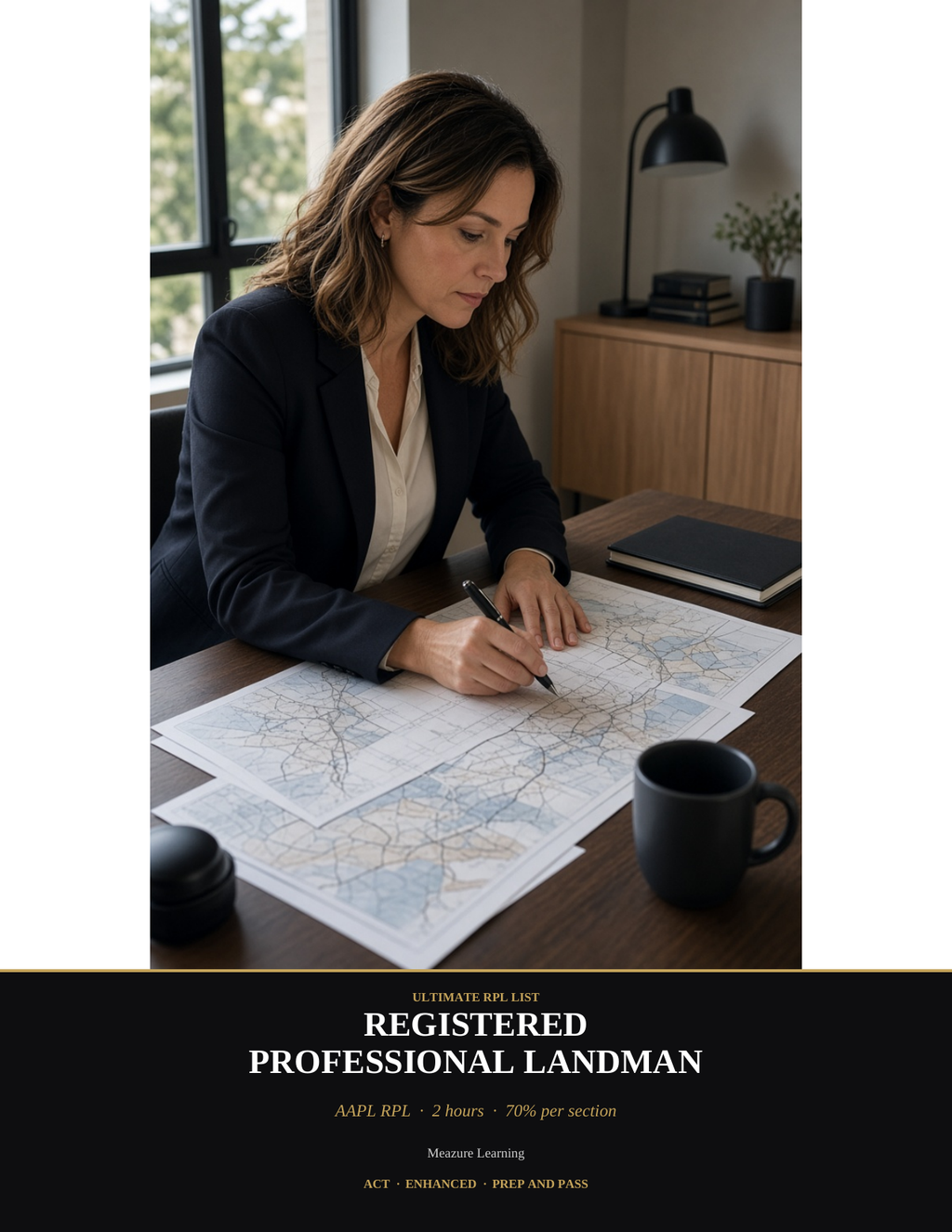 AAPL Registered Professional Landman Study Guide | RPL Exam Review PDF, Practice Questions | Instant Download