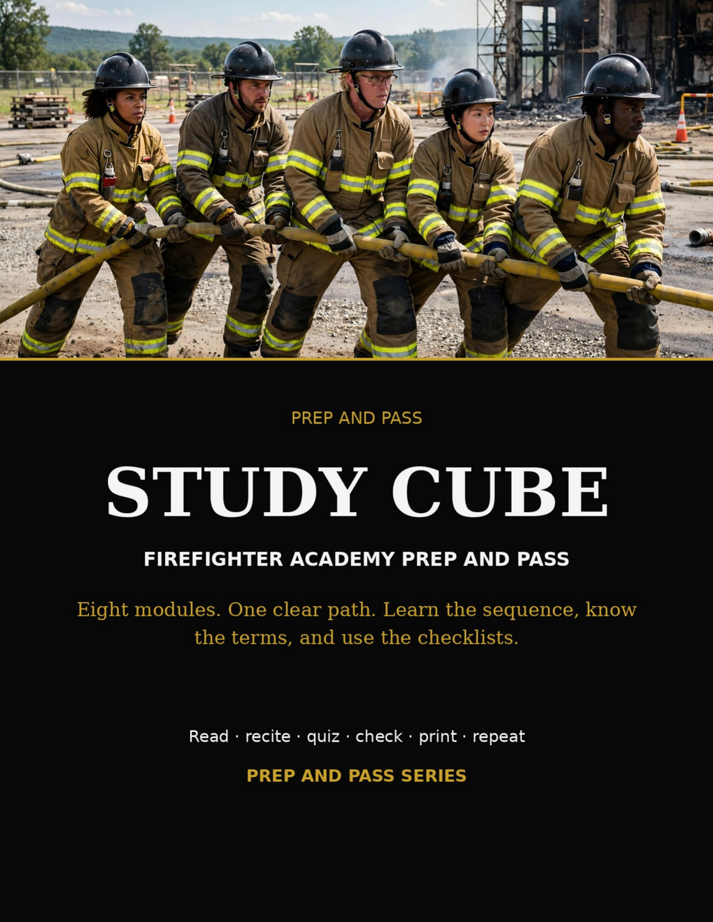 Firefighter Academy Prep Study Guide | Fire Service Entrance Test PDF, Firefighter 1 & 2 Exam Prep, Practice and Review | Instant Download