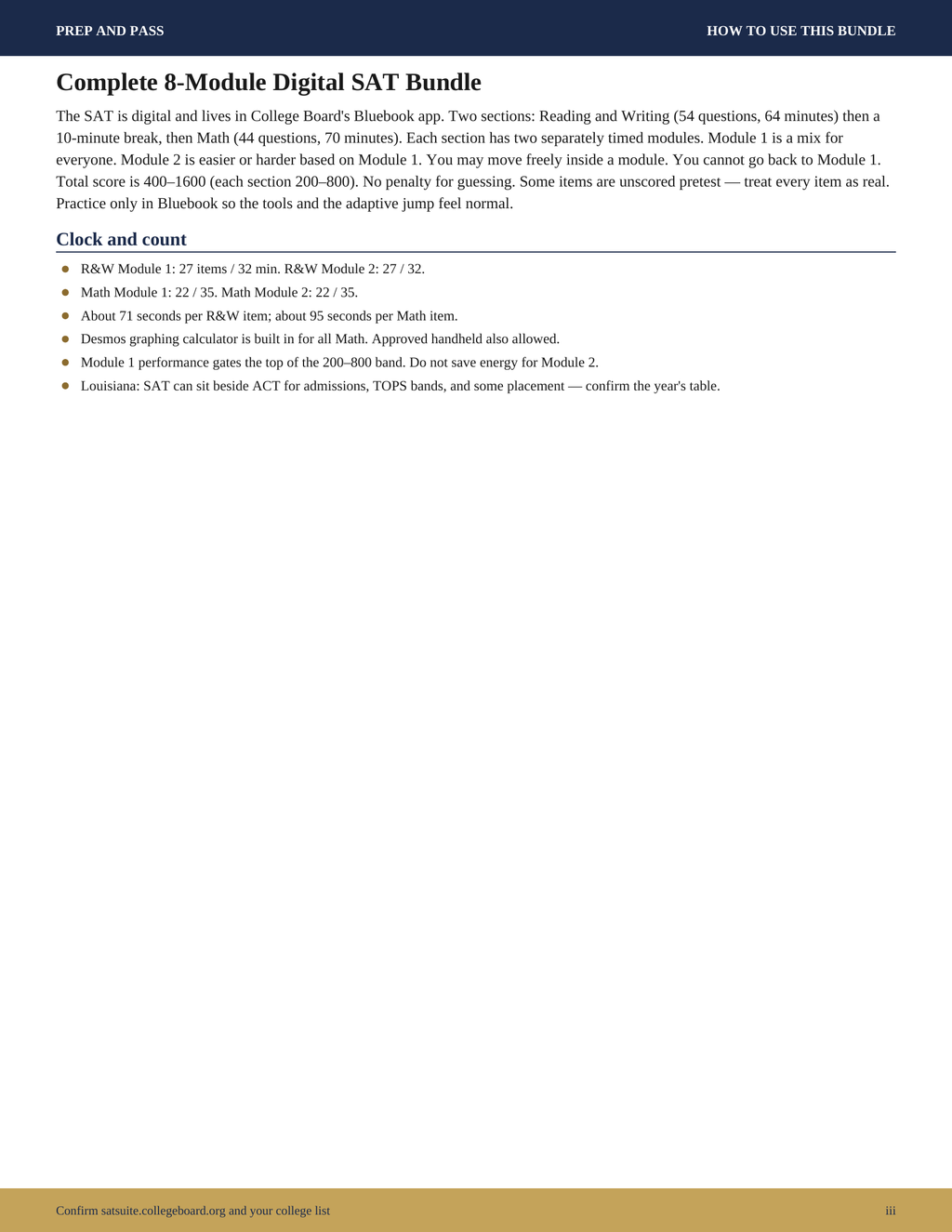 Digital SAT Study Guide 2025-2026 | SAT Prep Book PDF, Bluebook Reading Writing Math Review, Practice Questions | Instant Download