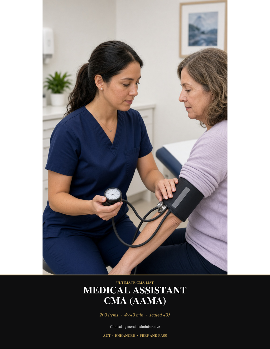 CMA Medical Assistant Study Guide | AAMA Certified Medical Assistant Exam Review PDF, Practice Questions | Instant Download